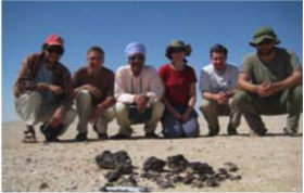 Omani-Swiss meteorite search group