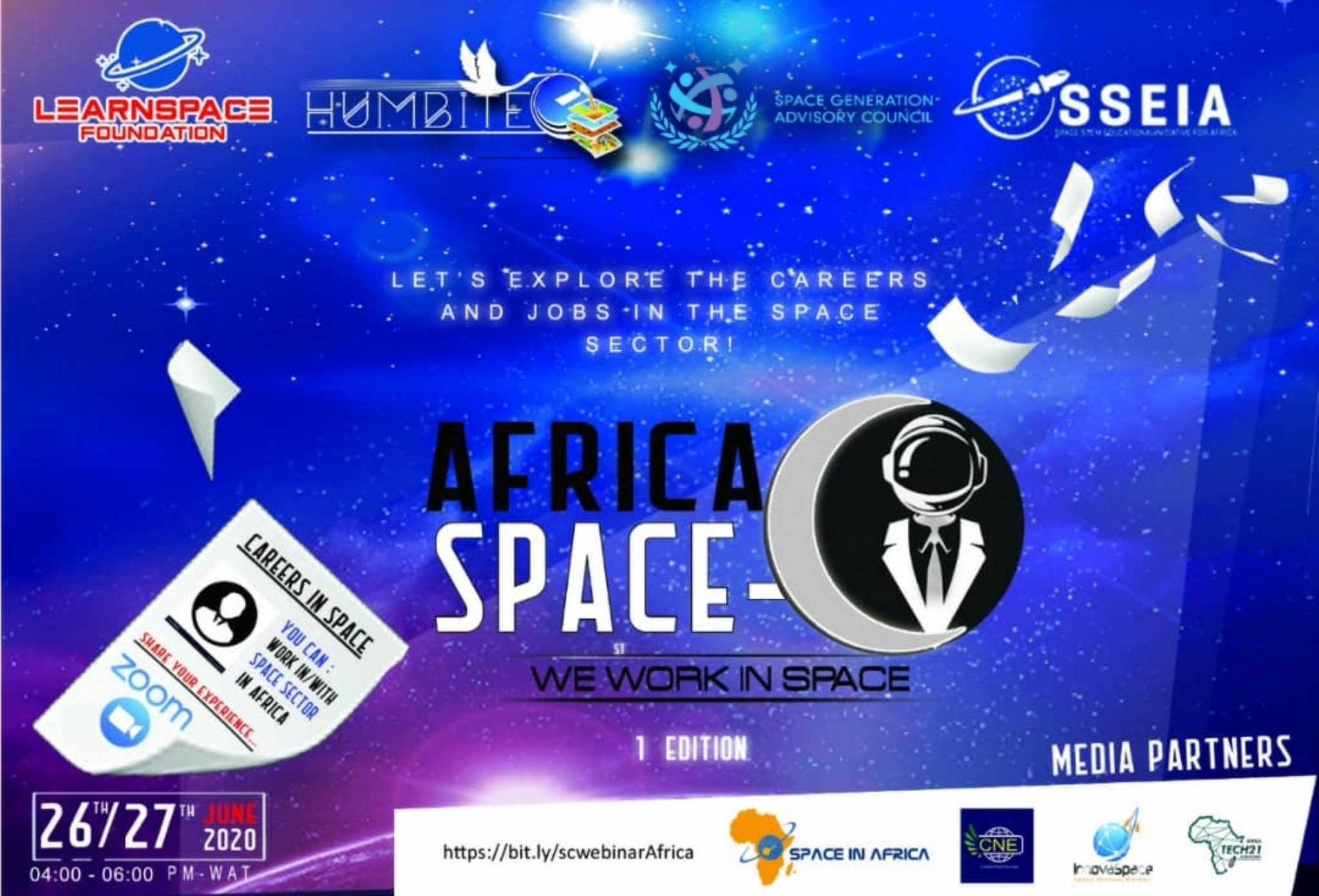 Africa Space We Work In Space Space Generation Advisory Council