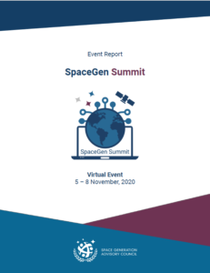 SpaceGen Summit 20 Report cover