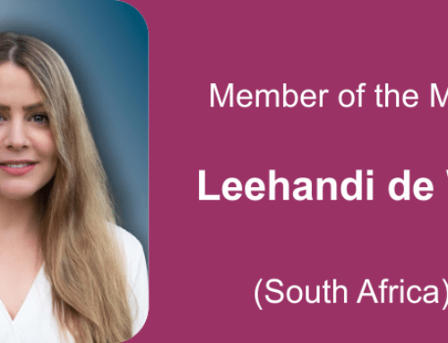 Member of the month for December 2021: Leehandi de Witt