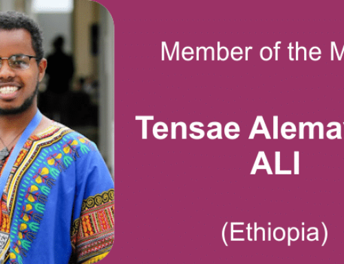 Member of the month for January 2022: Tensae Alemayehu ALI