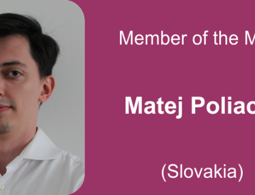 Member of the month for February 2022: Matej Poliacek