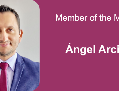Member of the month for March 2022: Ángel Arcia