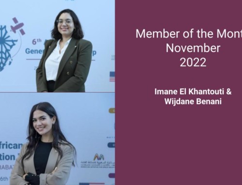 Member of the Month for November 2022: Wijdane Benani  & Imane El Khantouti