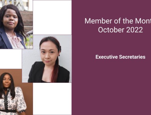 Member of the Month for October 2022: Executive Secretaires