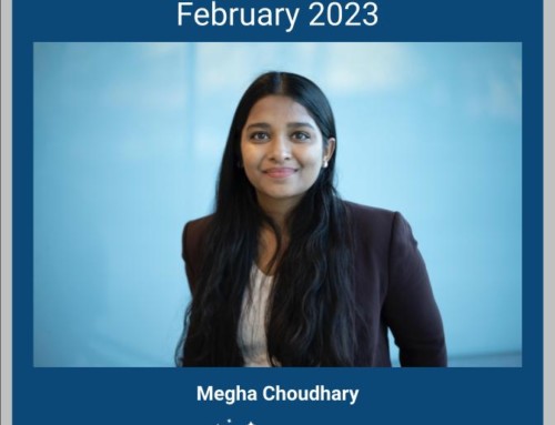 Member of the Month for February 2023: Megha Choudhary