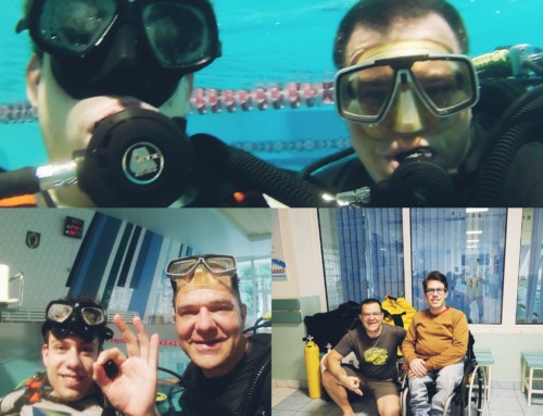 Training like a parastronaut – a look into a unique first diving experience