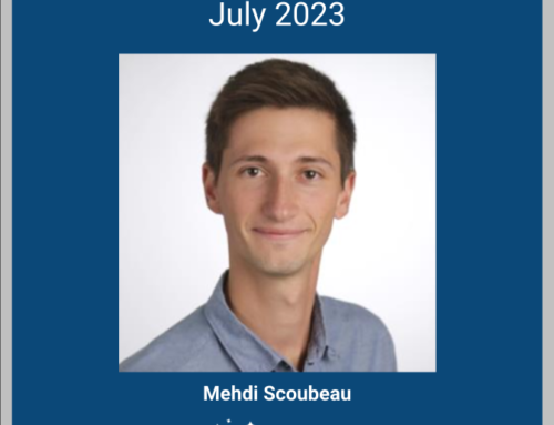 Member of the Month for July 2023: Mehdi Scoubeau
