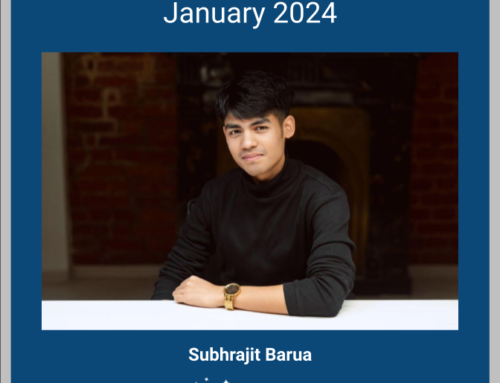 Member of the Month for Jan 2024: Subhrajit Barua